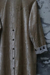 MUTEDANCE stand collar dyed textured jacket MD23FW57 bare color PM102